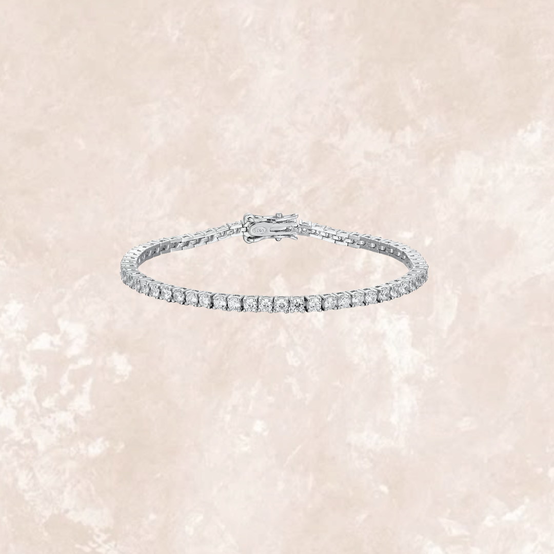 Ally Mini 3 Pointer Mini Tennis Bracelet
