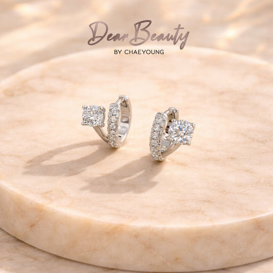 Yina 0.5 Carat Solitaire Huggies