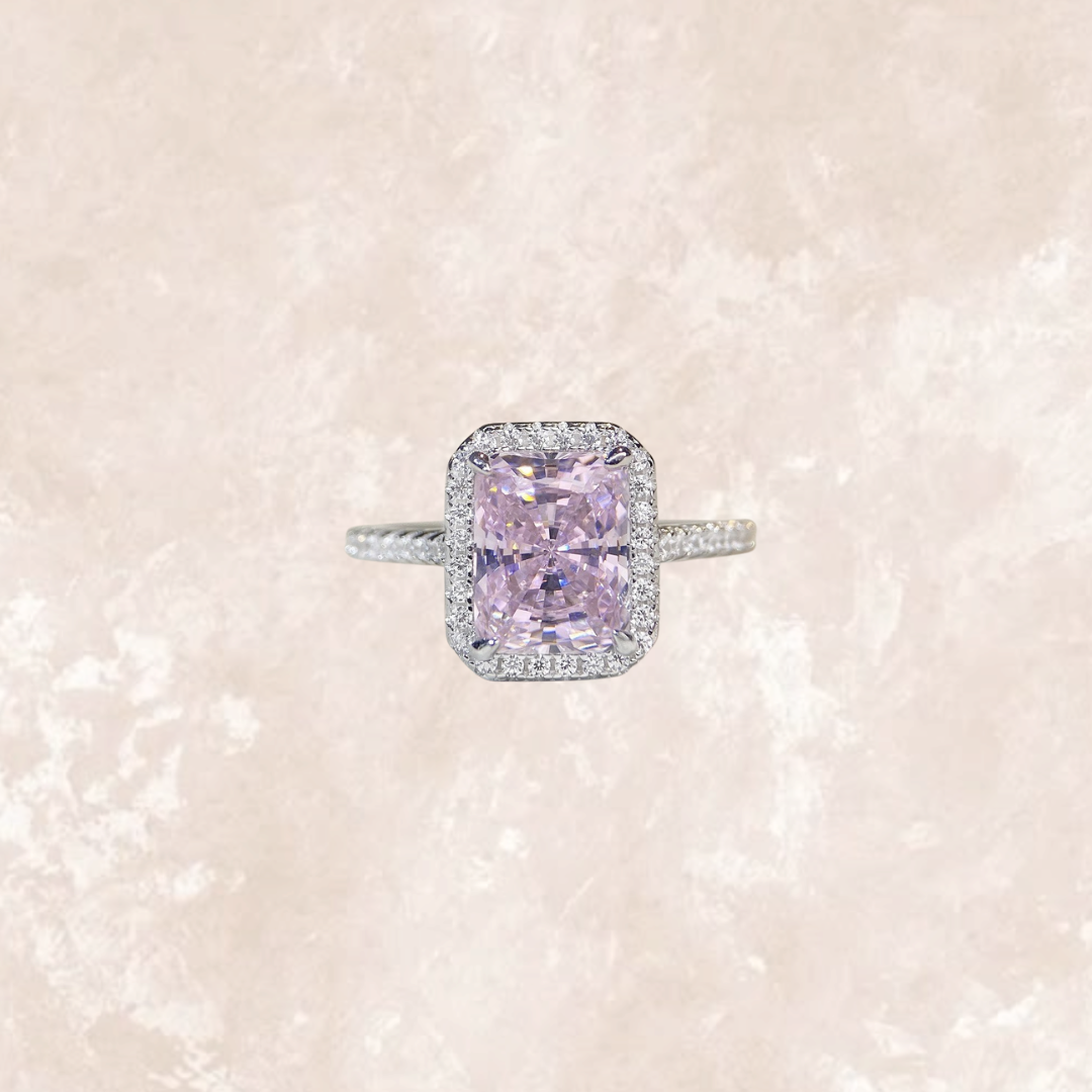 2 Carat Long Cushion Ring
