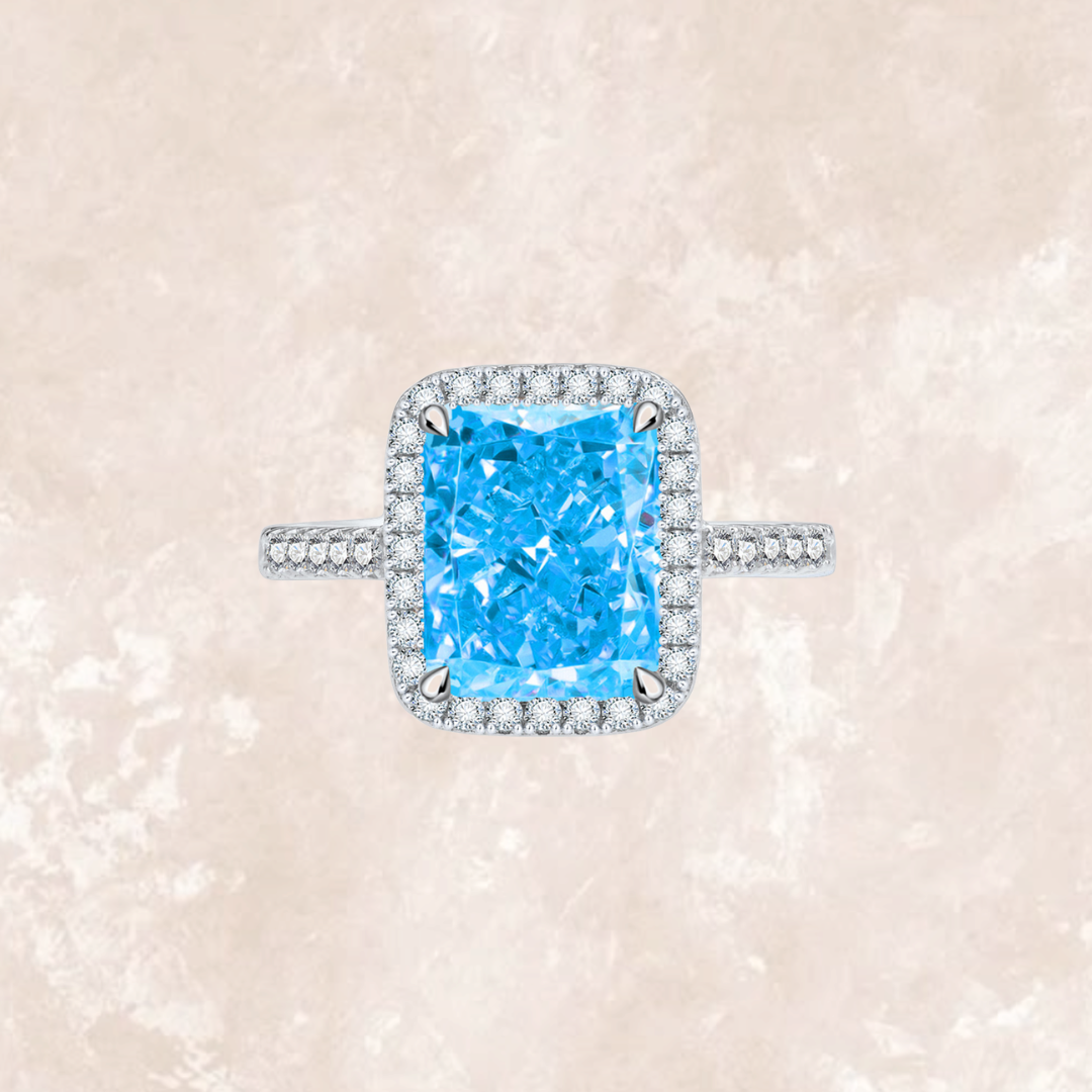 2 Carat Long Cushion Ring