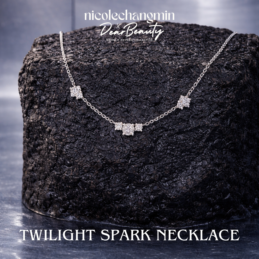 PRE-ORDER Dear Beauty | Twilight Spark Solitaire Necklace | Necklace