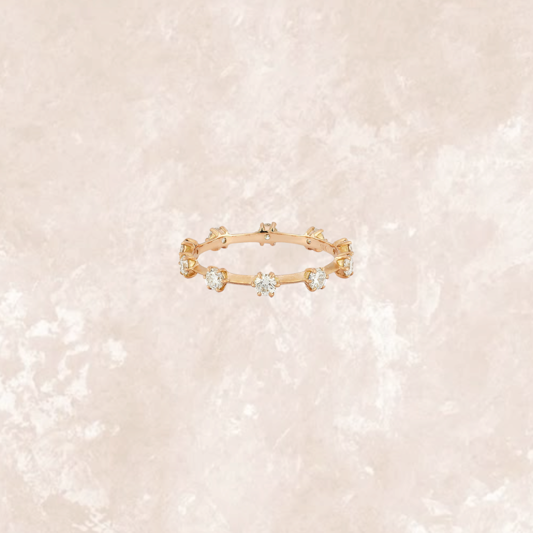 Galaxy Spacer Eternity - Rose Gold