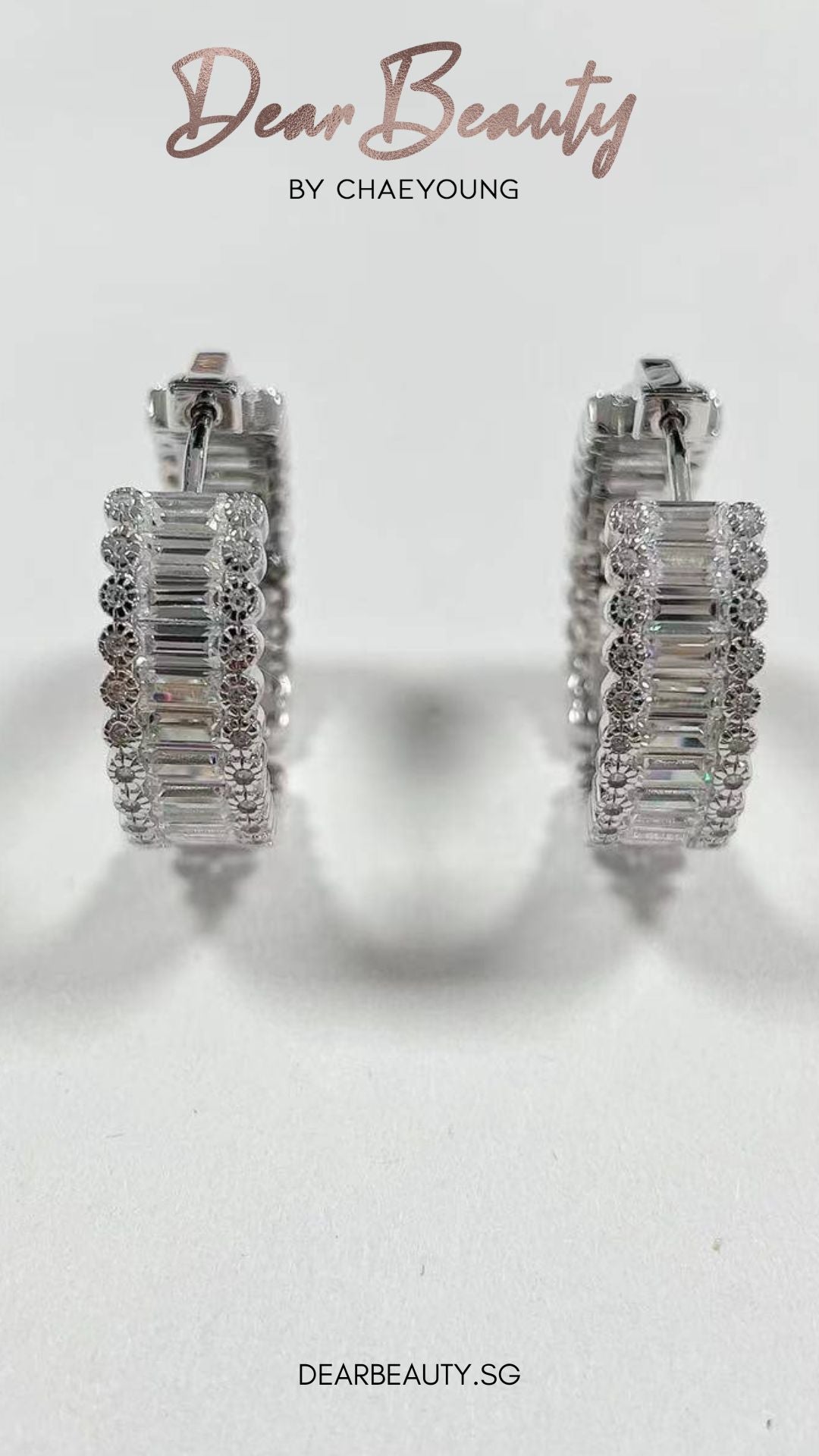 Hosanna Thick Baguette Hoops