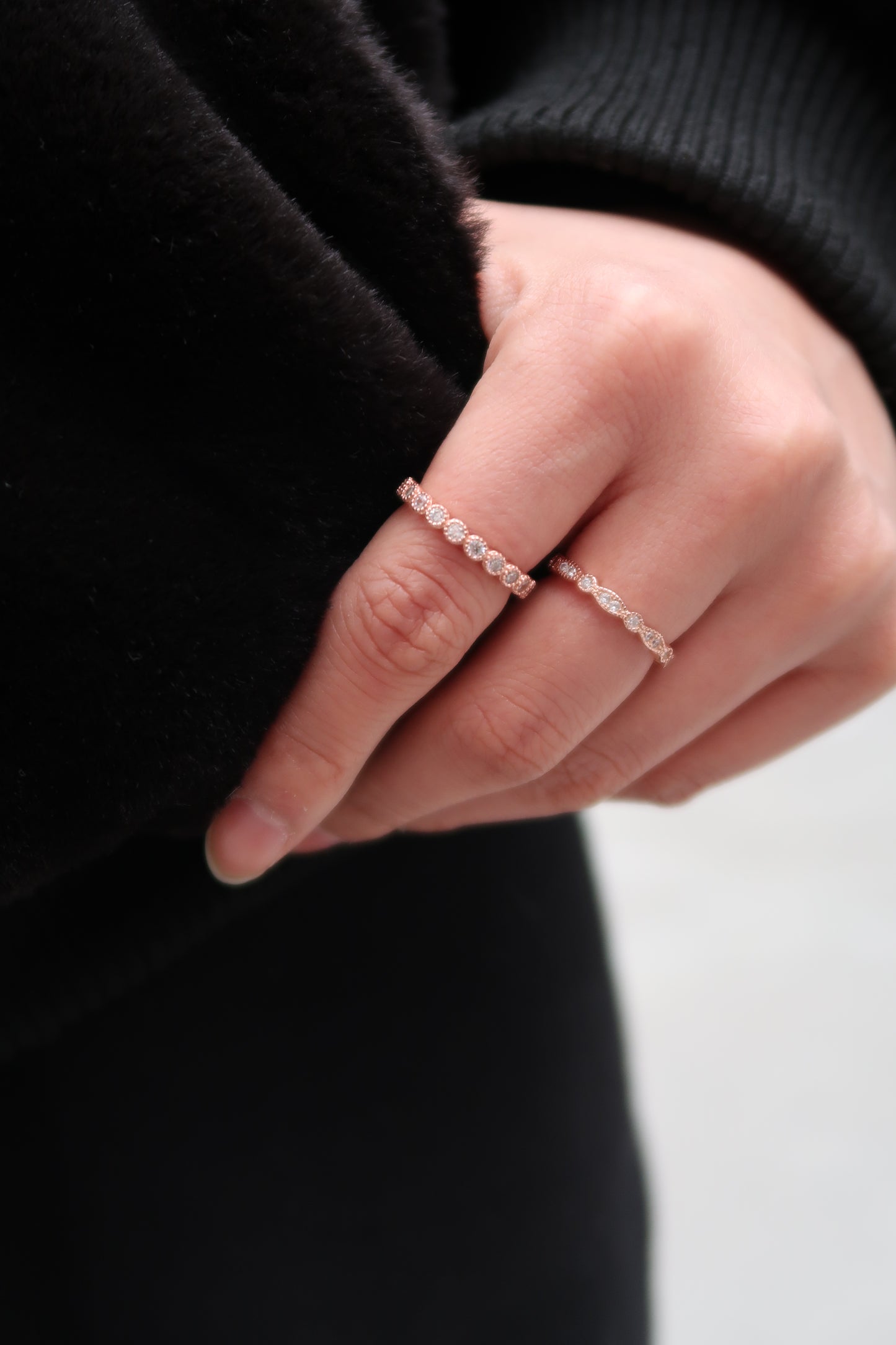 Jamie Marquise Eternity - Rose Gold