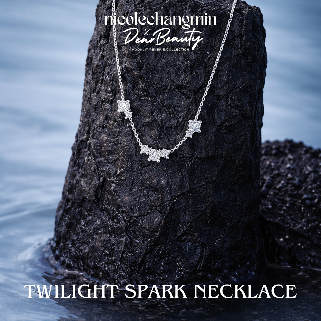 PRE-ORDER Dear Beauty | Twilight Spark Solitaire Necklace | Necklace