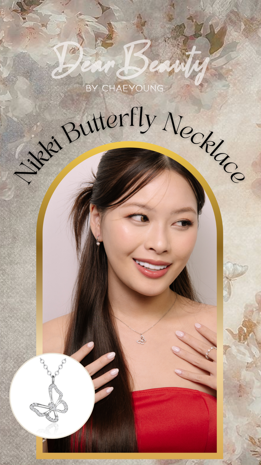 Nikki Butterfly Necklace