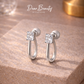 Jennie 2-Way Hoop Pearl & Emerald Cut Ear Ring