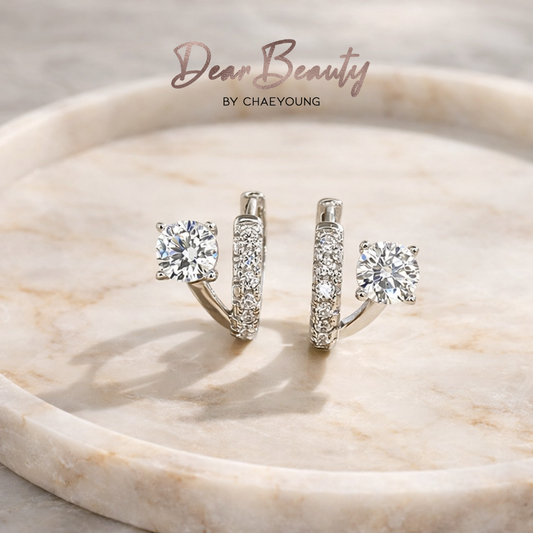 Yina 0.5 Carat Solitaire Huggies