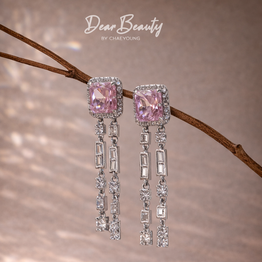 Gigi 2 Carat Dangling Radiant Long Cushion Earrings