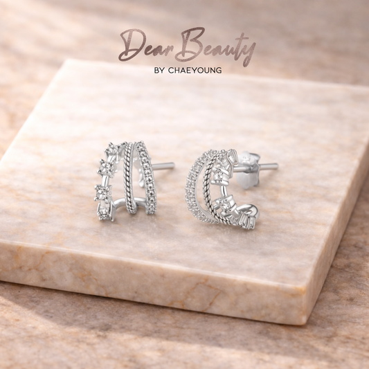 Galaxy Pave Spacer Studs