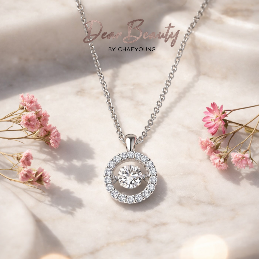 Dancing Solitaire Necklace