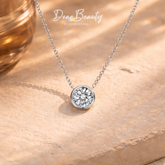 2 Carat Donut Necklace