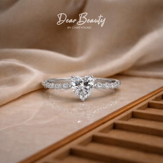 Abby Elevated Heart Ring