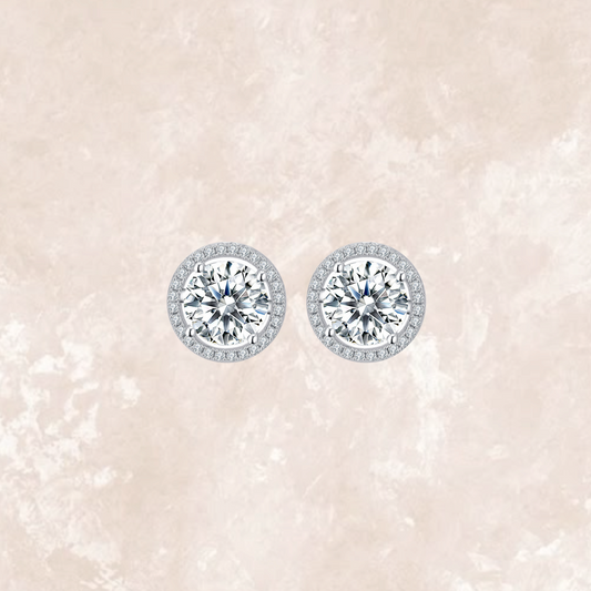 1 Carat Bella Ear studs