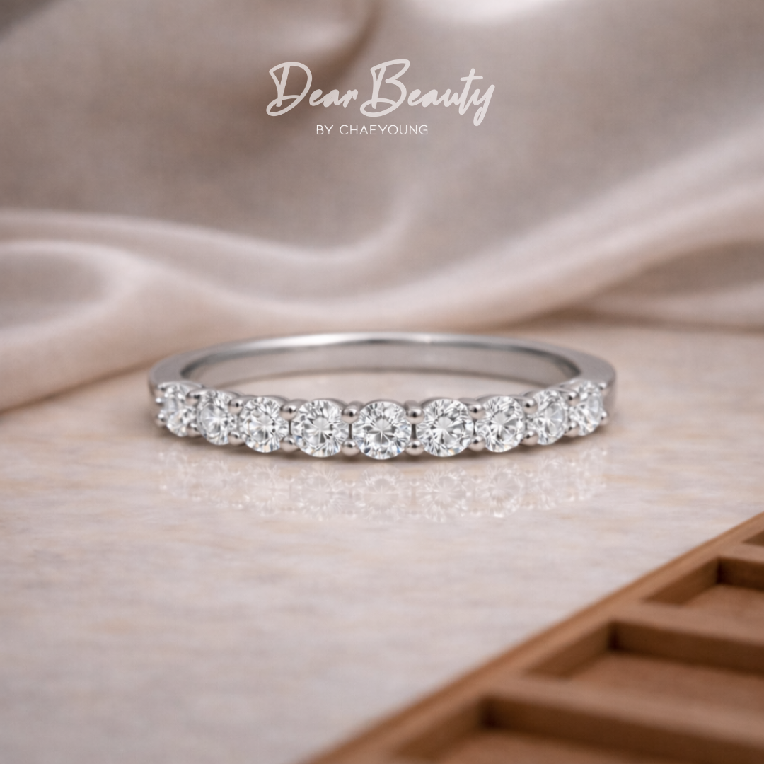 Milly 0.06 Carat Half Eternity Ring