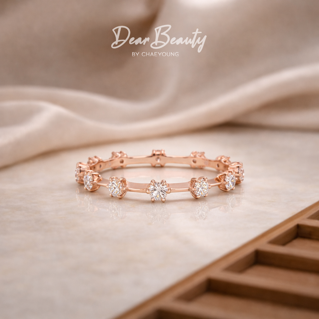 Galaxy Spacer Eternity - Rose Gold