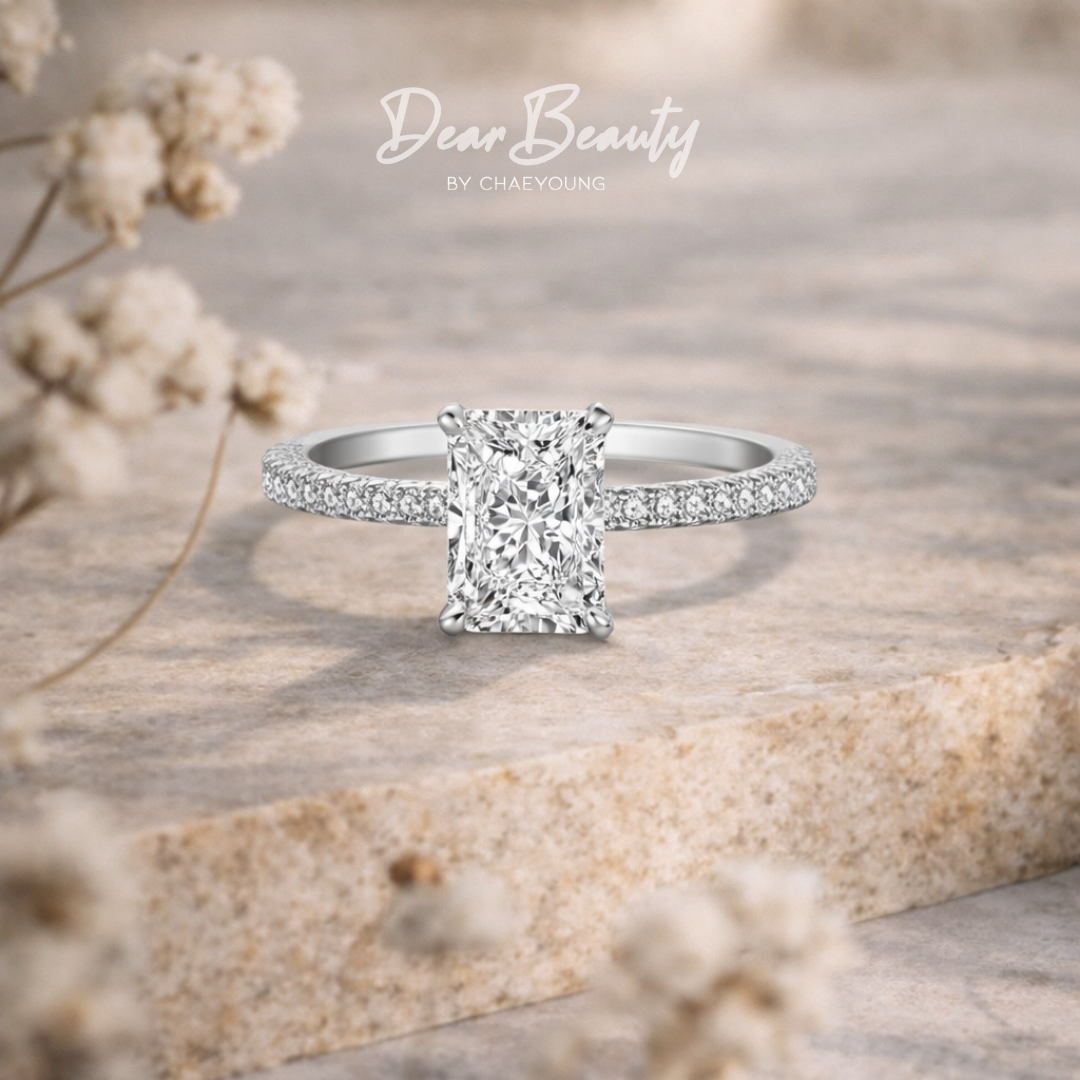 Chaeyoung Radiant Hidden Halo Ring