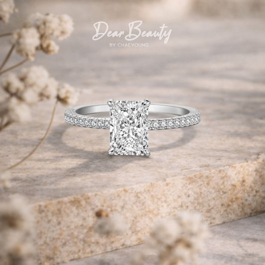 Chaeyoung Radiant Hidden Halo Ring