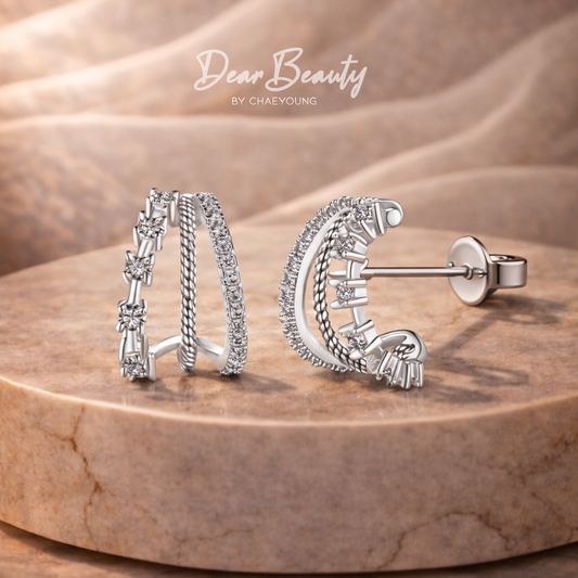 Galaxy Pave Spacer Studs