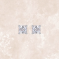 Asscher Cut Ear Studs