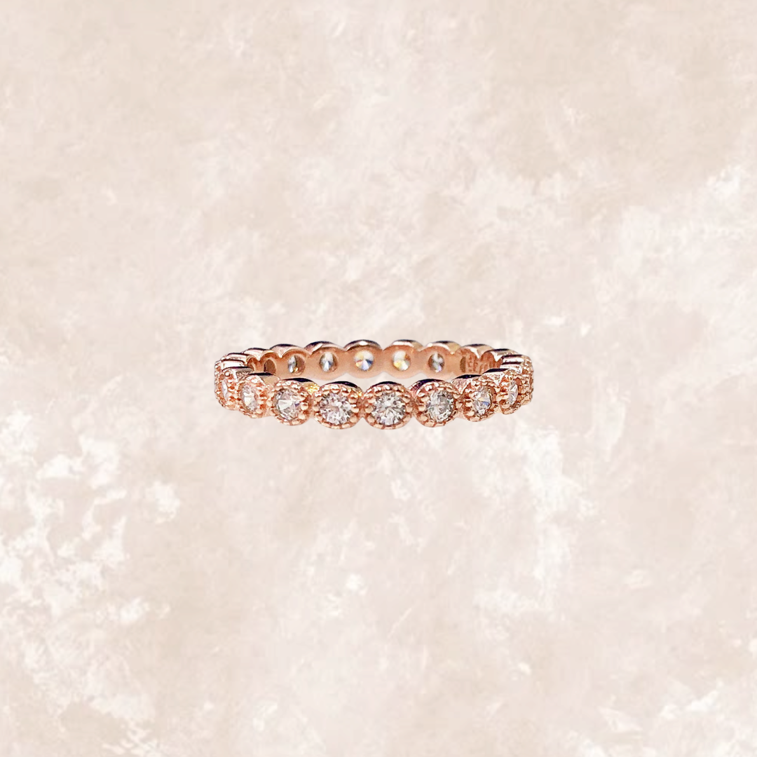 Terra Donut Full Eternity - Rose Gold