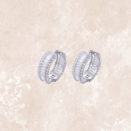 Hosanna Thick Baguette Hoops