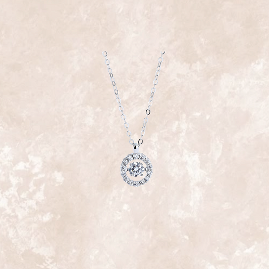 Dancing Solitaire Necklace