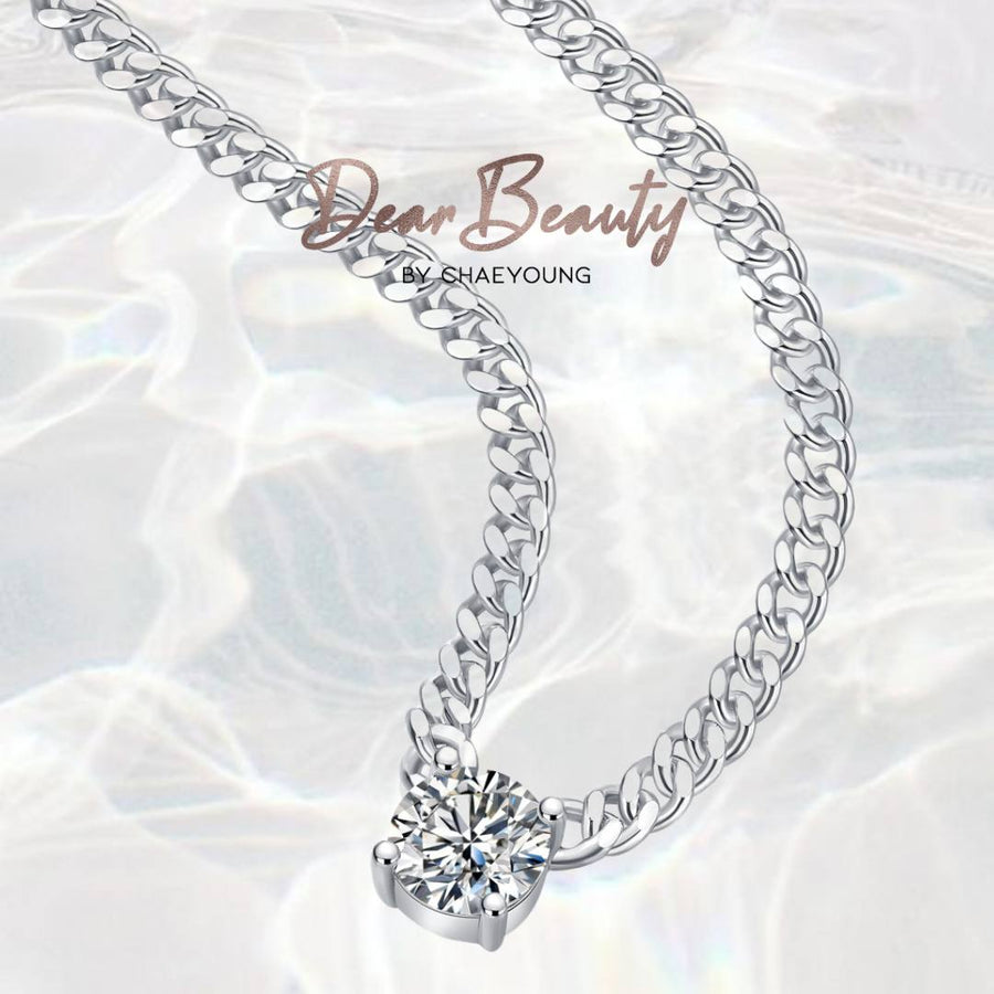 1 Carat Dolyn Solitaire Chain Necklace