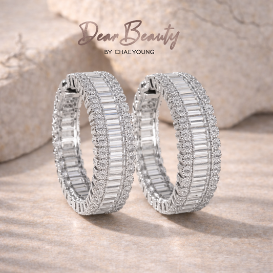 Hosanna Thick Baguette Hoops