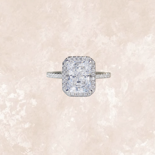 2 Carat Long Cushion Ring