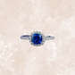 Rosa 1 Carat Cushion Ring in Sapphire
