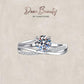Myra Crisscross Solitaire Ring