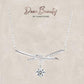 Aveline Twirl Knot Solitaire Necklace