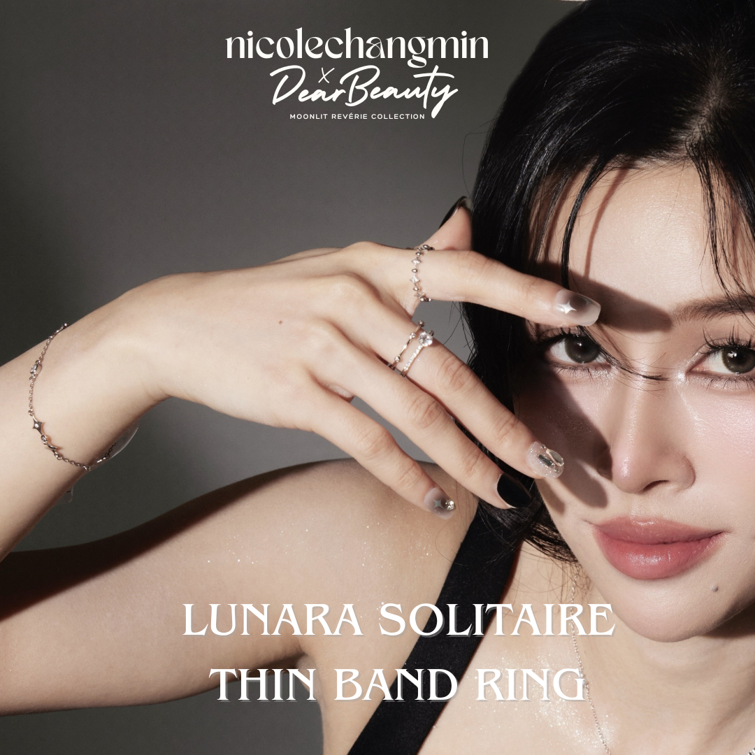 PRE-ORDER Dear Beauty | Lunara 0.25ct Solitaire Thin Band Ring | Ring