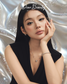 Karina Dancing Diamond Bezel Necklace