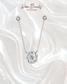 Karina Dancing Diamond Bezel Necklace