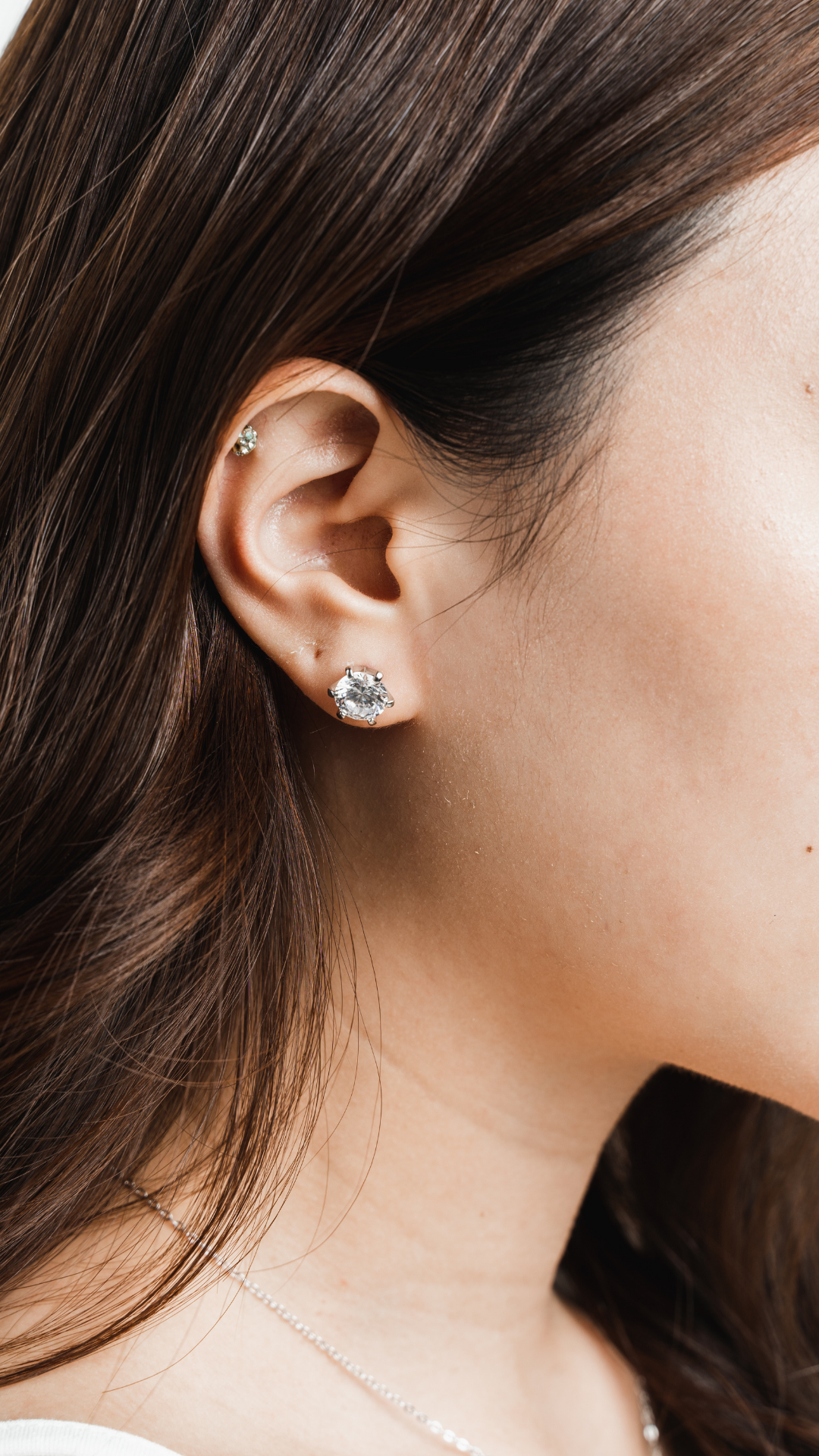 Martini Solitaire Studs (0.3 Carat - 2 Carat)