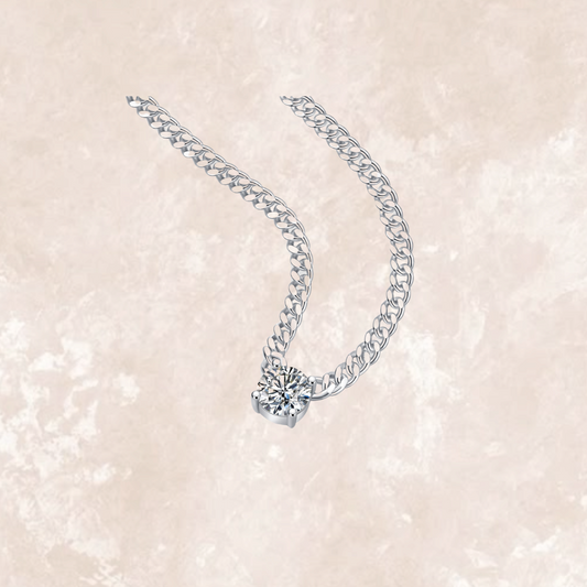 1 Carat Dolyn Solitaire Chain Necklace