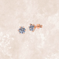 Rose Gold Martini Studs