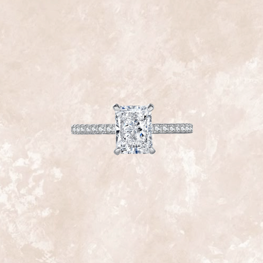 Chaeyoung Radiant Hidden Halo Ring
