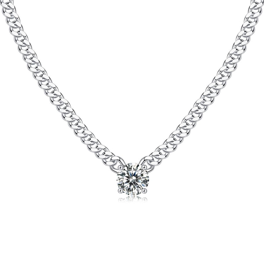 1 Carat Dolyn Solitaire Chain Necklace