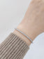 Ally Mini 3 Pointer Mini Tennis Bracelet