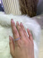 Hazel Radiant Full Eternity - Rose Gold