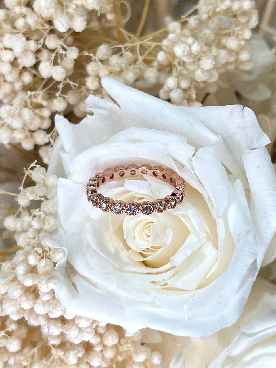 Terra Donut Full Eternity - Rose Gold