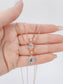 Julia 1 Carat Rose Gold Classic Solitaire Necklace