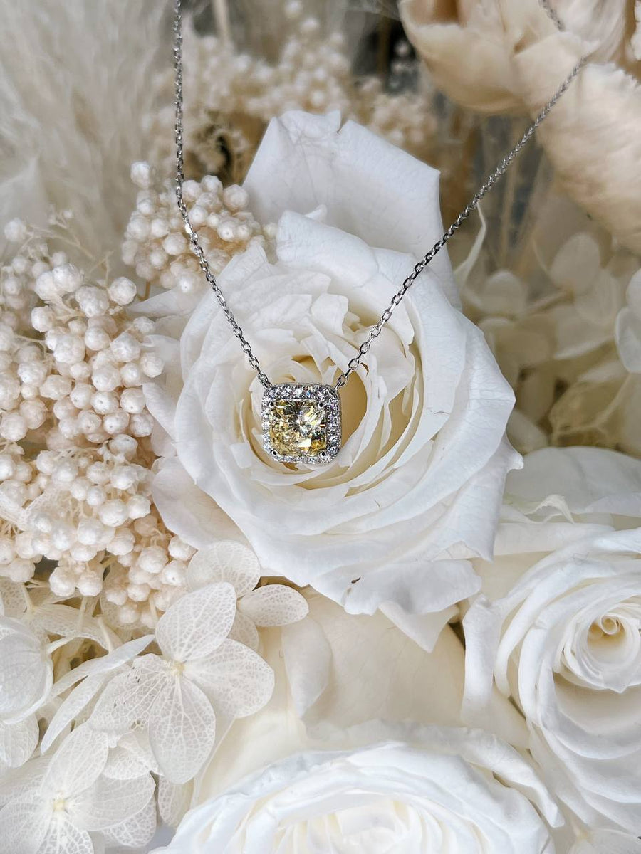 1.5 Carat Ice Crushed Necklace