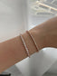 Pearlyn 10 Pointer Classic Tennis Bracelet Rose Gold