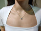 2 Carat Donut Necklace