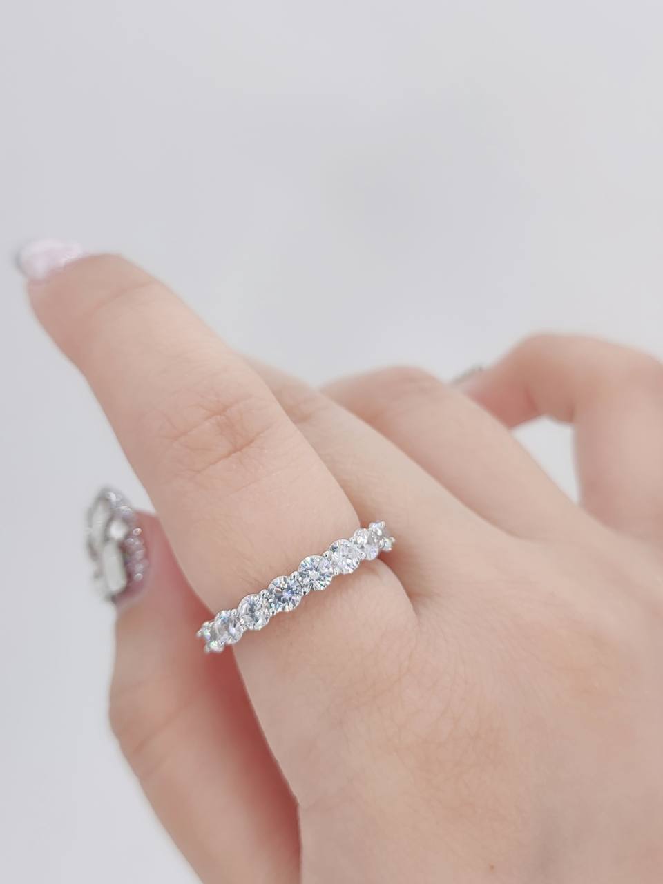 Bijou 0.15 Carat Half Eternity Ring